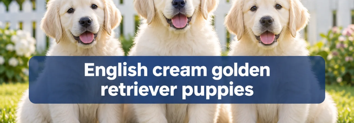 English cream golden retriever puppies for sale